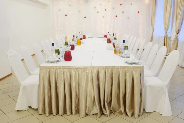 Banquet  table — Stock Photo, Image