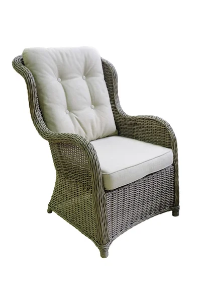 Wicker chair — Stock Photo, Image