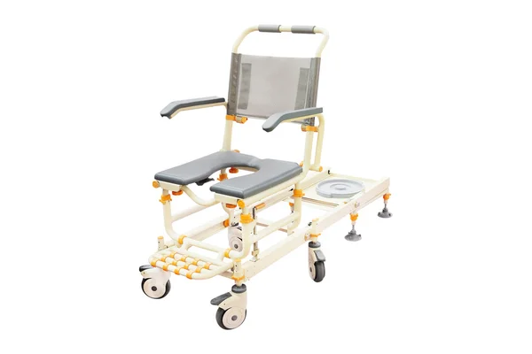 Duş almak için tekerlekli sandalye — Stok fotoğraf