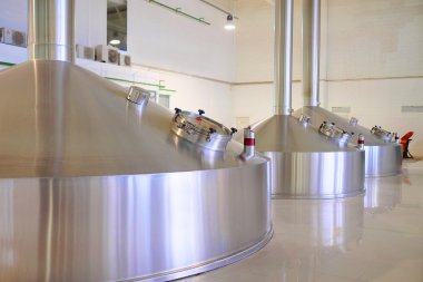 Bira fabrikası çelik tankları
