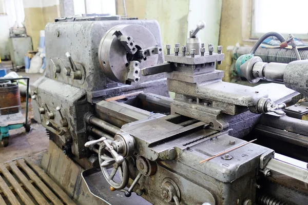 Máquina de torno industrial — Foto de Stock