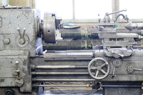 Máquina de torno industrial — Foto de Stock