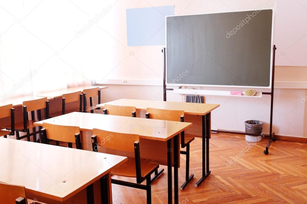 Classroom in a modern school