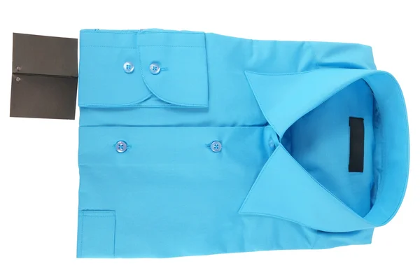 Blue shirt isolated — Stock Photo, Image