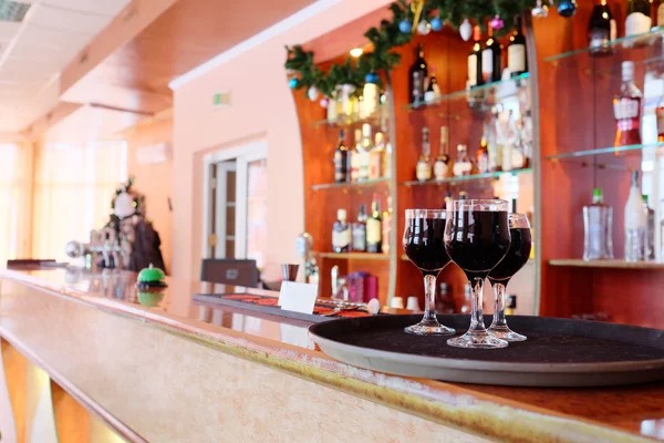 Interior of a modern bar or restaurant — Stock Photo, Image