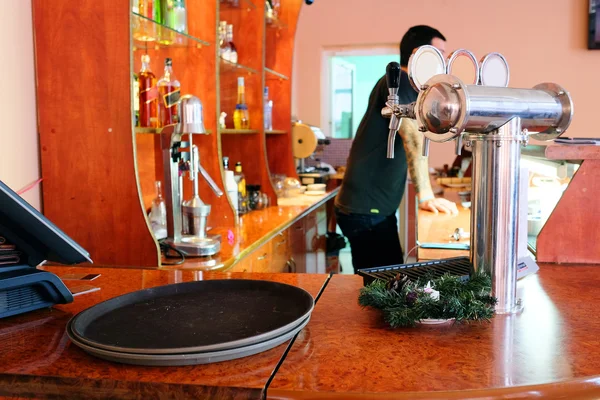 Interior of a modern bar or restaurant — Stock Photo, Image