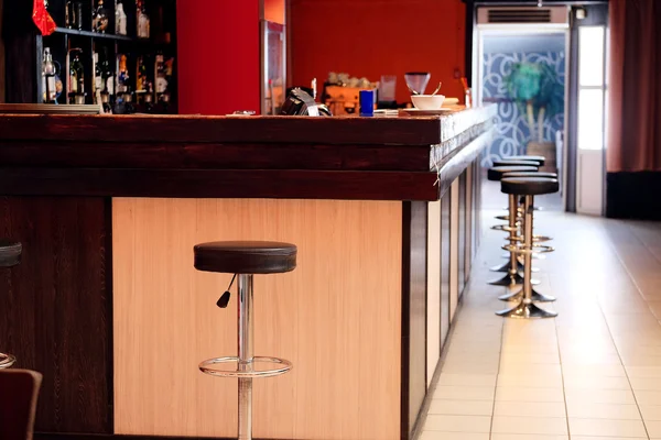 Interiér moderní bar nebo restauraci — Stock fotografie