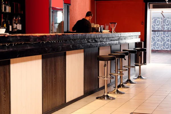 Interior of a modern bar or restaurant — Stock Photo, Image