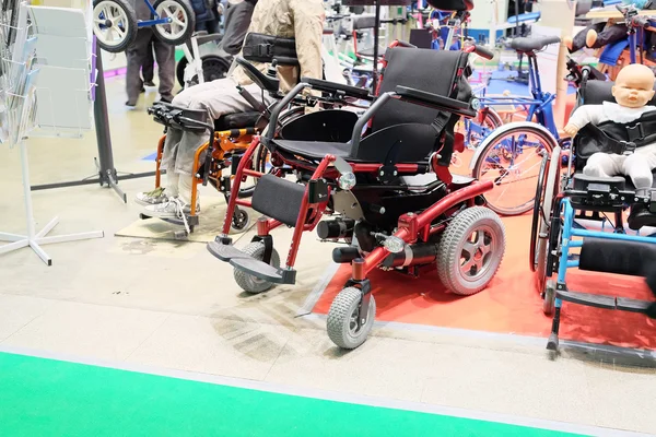 Afbeelding van verschillende rolstoelen — Stockfoto