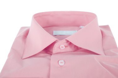 Pink shirt isolated