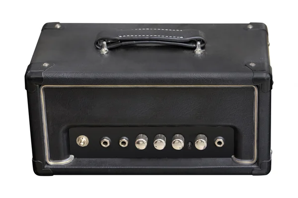 Black Guitar amplifier — Stock Photo, Image