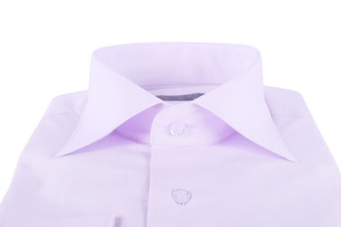 gömlek üzerine beyaz izole