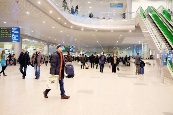 Interieur van de luchthaven Domodedovo — Stockfoto