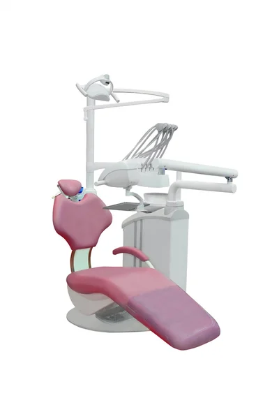 Sedia dentale isolata — Foto Stock