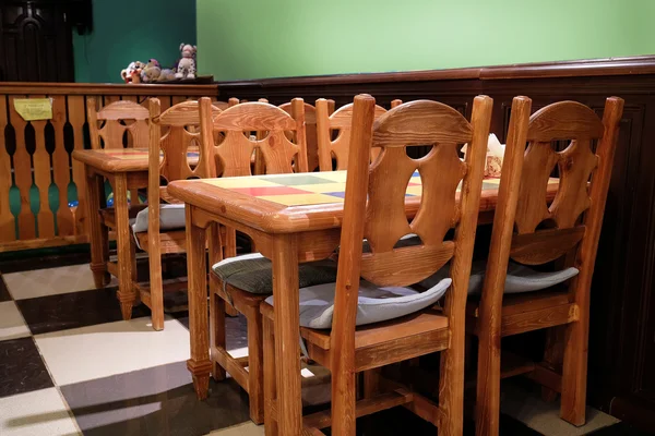 Intérieur un café vide pour enfants — Photo