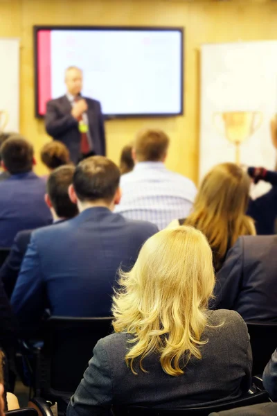 Conferência de negócios e apresentação — Fotografia de Stock