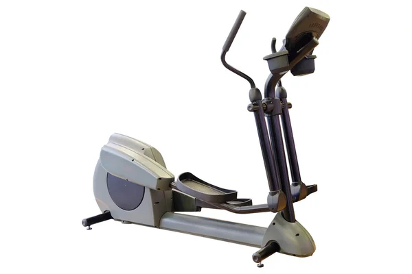 Elliptical cross trainer isolated — Stock Photo, Image