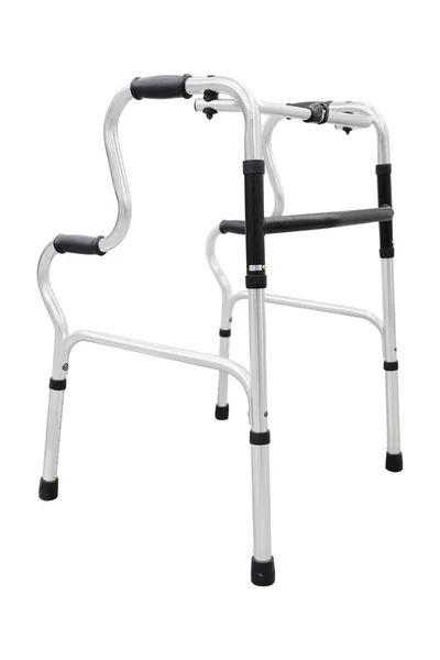 Adjustable folding walker for elderly — Stock Photo, Image