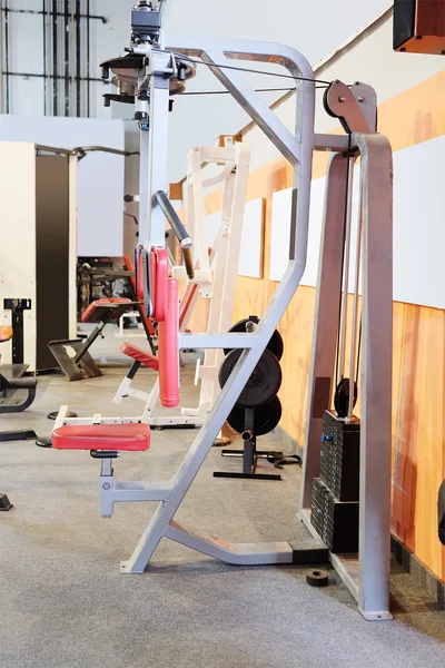 Club gym with sport equipment — Stock Photo, Image