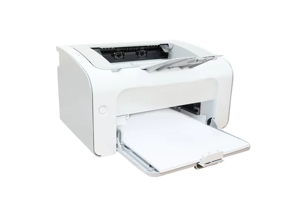 Printer machine and paper — Stock Photo, Image