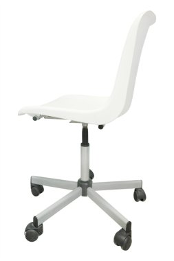 izole beyaz sandalye