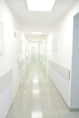 Tıp Merkezi koridor iç