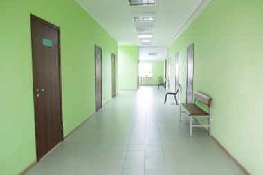 Hastane koridorunda iç