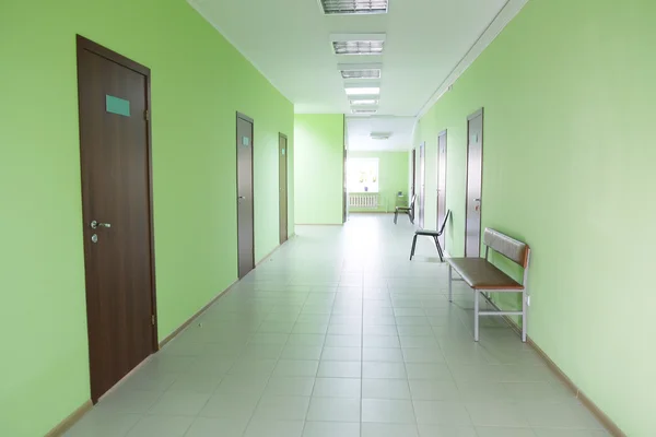 Corridoio ospedaliero interno — Foto Stock