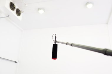 teleskopik mikrofon portre