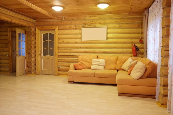 Interior de la sala de descanso en casa de campo — Foto de Stock