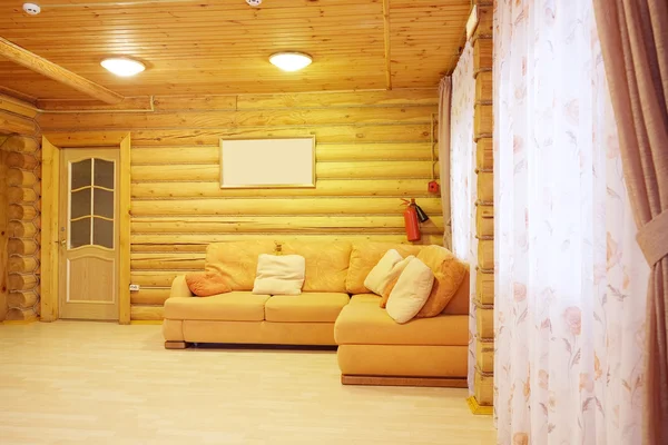 Interior de la sala de descanso en casa de campo — Foto de Stock