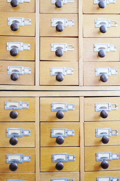 Vintage file cabinet — Stock Photo, Image