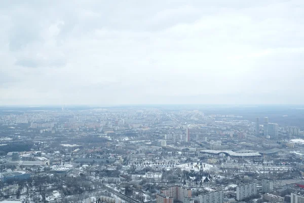 Vista da torre de televisão de Ostankino — Fotografia de Stock