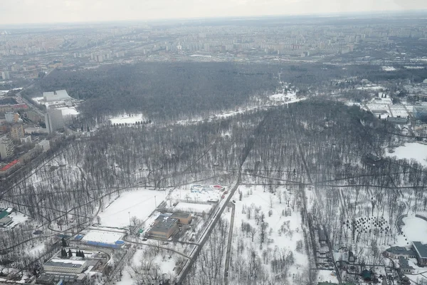 View from Ostankino television tower — Stock Photo, Image