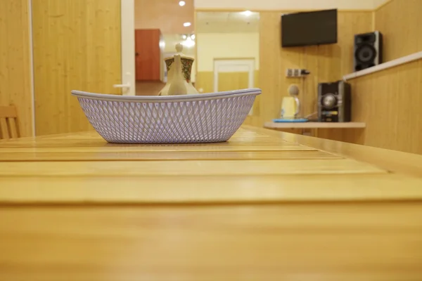 Interior de una sauna en un complejo deportivo — Foto de Stock