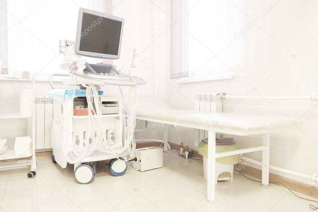 Interior of medical room