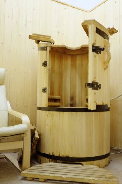 Açık mini sauna
