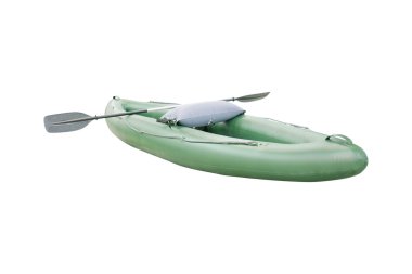 Kauçuk yeşil kayık