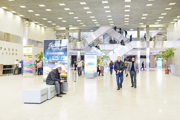 Krokus Expo międzynarodowych targów — Zdjęcie stockowe