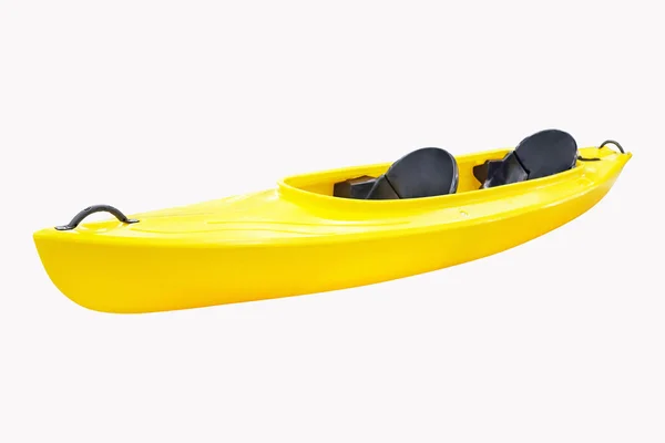 Kayak bajo el blanco —  Fotos de Stock