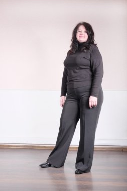 Olgun güzel bir kadın portresi