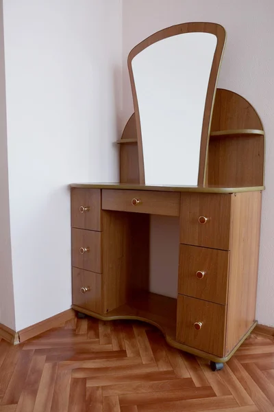 Dressing table with mirror — Stock Photo, Image