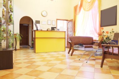 Resepsiyonda Güzellik Salonu