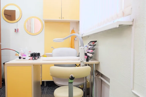 Manicure room interior — Stock Photo, Image