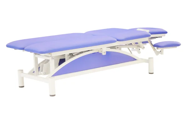 Blauwe massagebed — Stockfoto