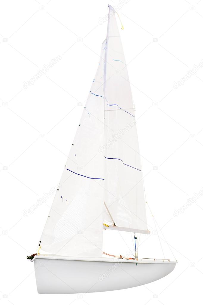 White Sailboat object