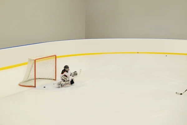 Equipo juvenil de hockey sobre hielo — Foto de Stock