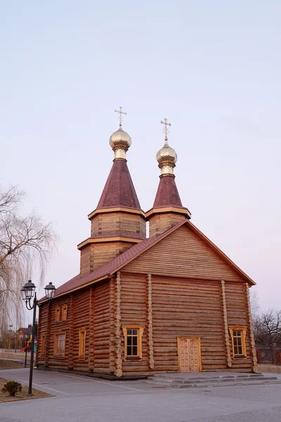 Belle église en bois — Photo