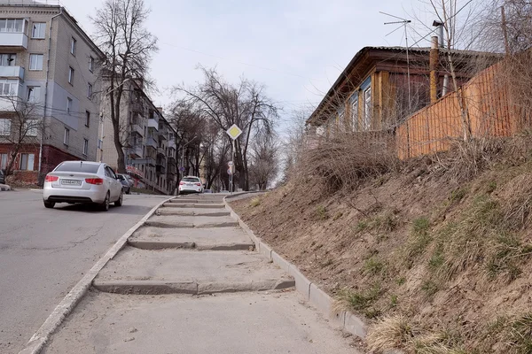 Ulice v centru Bryansk — Stock fotografie