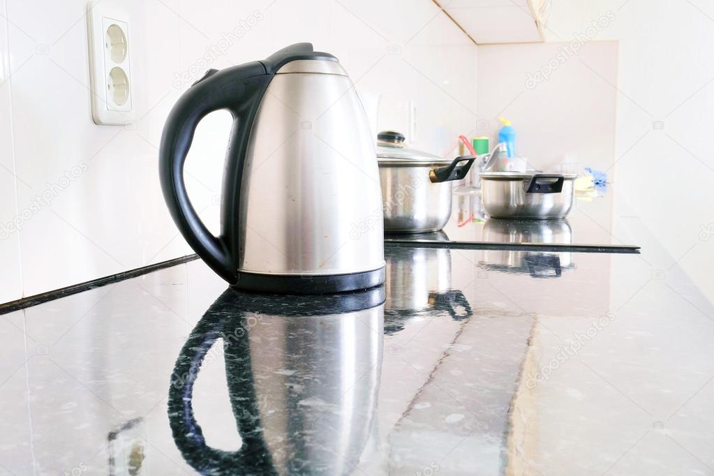 Close-up electric kettle